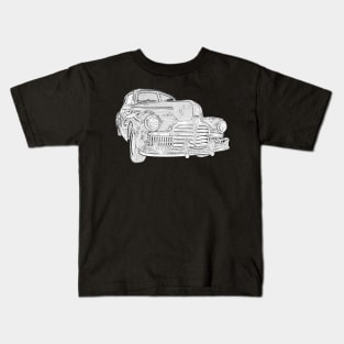 Vintage 1942 Pontiac Torpedo classic car Kids T-Shirt